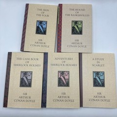 Sherlock Holmes Sir Arthur Conan Doyle Mystery Thriller Suspense 9 Volume Set
