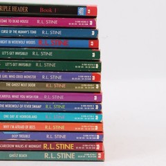 Lot of 29 Vintage Goosebumps Books R.L. Stine Apple Fiction Triple Header #1-46