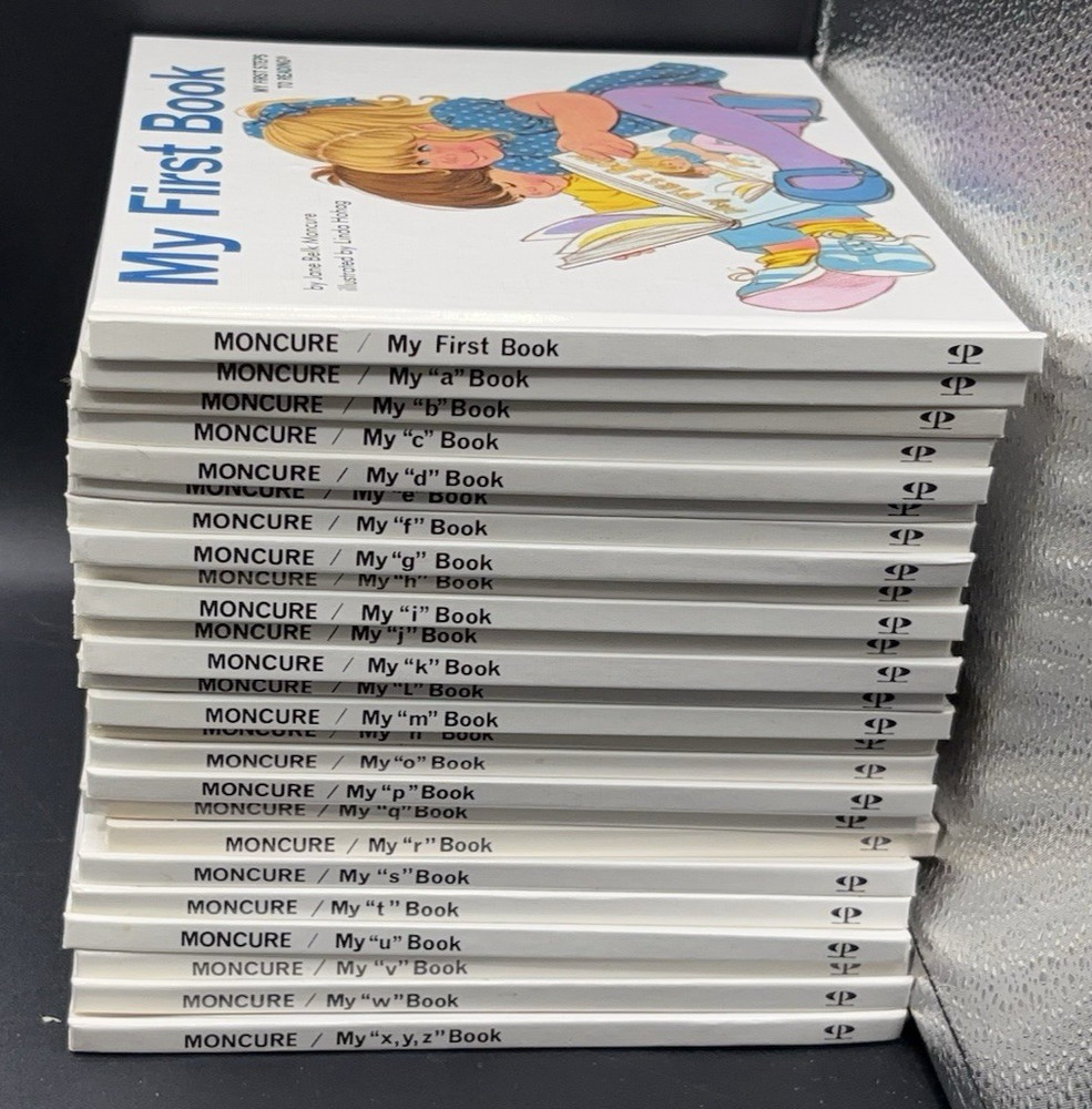 My First Steps To Reading Moncure Complete Full Set 25 Childrens Hardcover Books