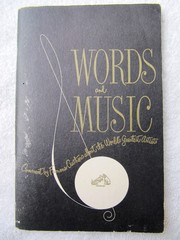 1950 RCA VICTOR Words and Music Famous Authors on Greatest Artists Opera Records