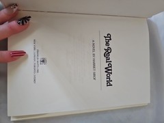 The Real World A Novel By Herriest Sitof ,184 Pages, Harcover