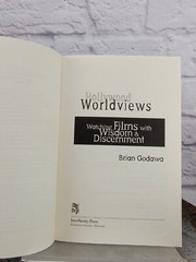 Hollywood Worldviews Watching Films with Wisdom by Brian Godawa Paperback