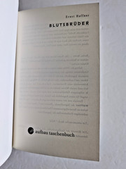 Ernst Haffner – Blutsbruder – Aufbau Taschenbuch, PB, GC+