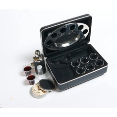 Broadman Church Supplies Legacy Portable Communion Set, 6 Glasses, Stainless…
