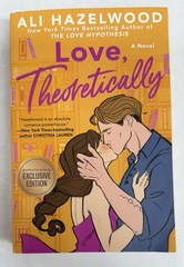 Love, Theoretically by Ali Hazelwood-Paperback Novel SIGNED. 1st Ed. 1st Print