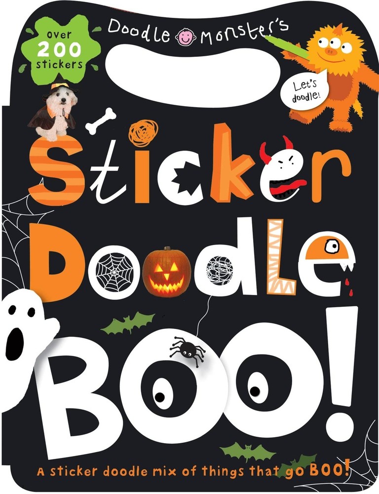 Sticker Doodle: Boo!: Things that Go Boo! With Over 200 Stickers – paperback…