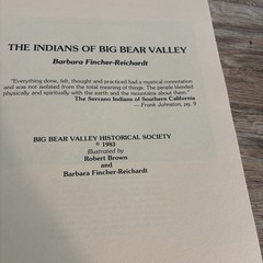 Big Bear Valley : Ghost Town Schoolmarm, Indians 2 Books. California