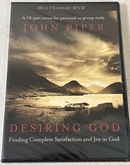 Desiring God: Finding Complete Satisfaction & Joy in God by John Piper *NEW DVD*