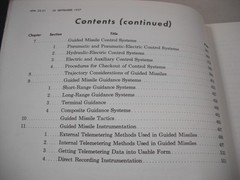 „GUIDED MISSILES FUNDAMENTALS” 1957 AIR FORCE MANUAL 52-31. 575 PAGES. ILLUSTS.
