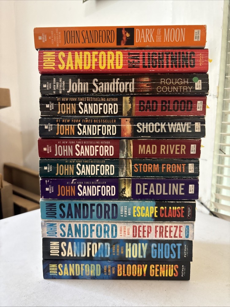 Complete Virgil Flowers Series by John Sandford – Paperback – Free Shipping