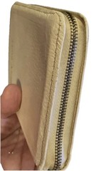 Holy Bible King James Translation Leather Cover Good Zipper Mid 50’s Small World