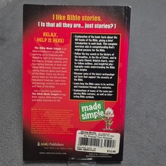 THE BIBLE MADE SIMPLE (MADE SIMPLE (AMG)) By Mark Water Paperback