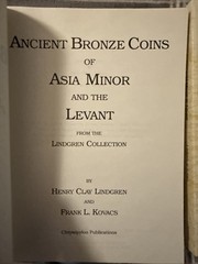 Ancient Bronze Coins of Asia Minor & the Levant from Lindgren Collection 1985