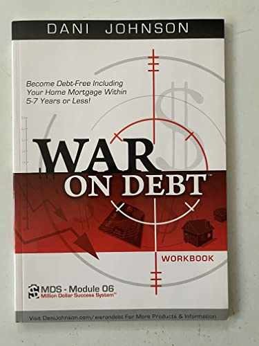 War on Debt Workbook – Print Magazine, by Dani Johnson – Very Good o