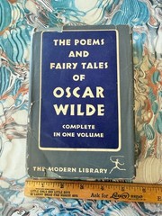 THE POEMS AND FAIRY TALES OF OSCAR WILDE HARDCOVER BOOK W/ DUST JACKET