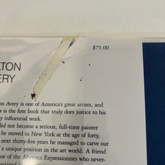 Milton Avery 1990 Ex-Library HCDJ Robert Hobbs & Hilton Kramer Hudson Hills