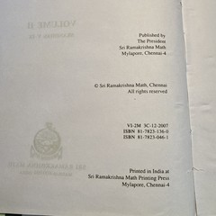Srimad Bhagavata The Holy Book of God Vols 2-4 Swami Tapasyananda Ramakrishna HC