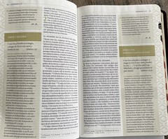 Biblia tematica RVR 1960 de Estudio, Marrón OscuroPiel Fabricada indice