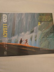 SDCC 26 Exclusive Dust Jacket Star Wars: Legacy by Madeleine Roux With Bonus Bk