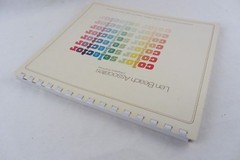 Book Color Selector Lithography Len Beach Associates, Cyan 60 pages 8″x9″ Color