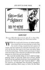1918 Foods That Will Win The War And How To Cook Them Cook Book 123 Pages