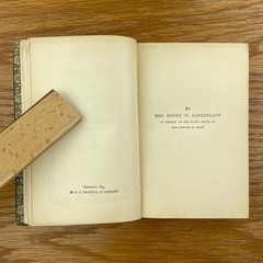 Vintage 1899 Prue And I George William Curtis Softcover Book