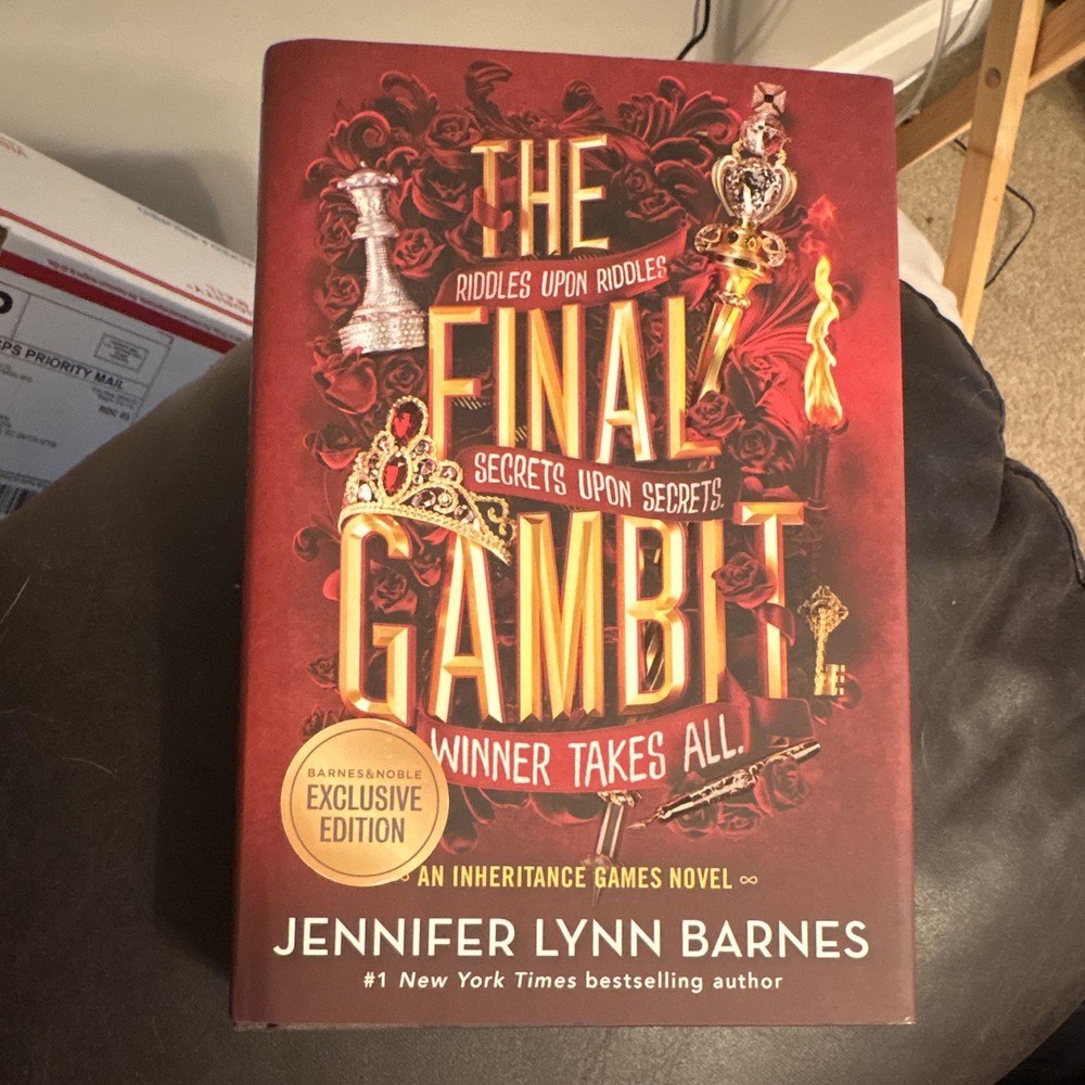 Jennifer Lynn Barnes The Final Gambit Inheritance Games 2022 HC B&N Excl