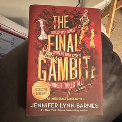 Jennifer Lynn Barnes The Final Gambit Inheritance Games 2022 HC B&N Excl