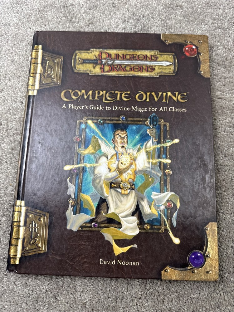 Dungeons & Dragons 2004 Complete Divine HC 1st PRINTING Hardcover