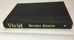 VIVID by BEVERLY JENKINS – VINTAGE 1995 HARDCOVER BOOK AVON ROMANCE – RARE