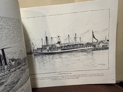 Long Island Sound And Narragansett Bay Steam Vessels – Drawings By Samuel Ward