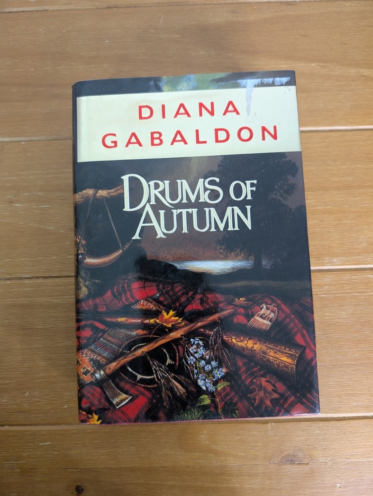 Drums Of Autumn Outlander Diana Gabaldon first edition Hardcover Vtg DJ