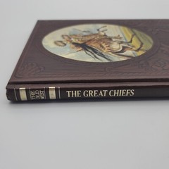 The Great Chiefs Time Life Books Old West Series Faux Leather Bound 1975 Vintage