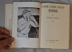 The Chicago Cubs Warren Brown G P Putnam’s Sons 1946 Vintage