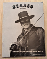 Heroes Number One The Lone Ranger, The Green Hornet & Zorro 1958 Disney Book #1