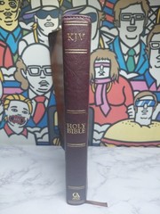 Holy Bible King James Version Large Print Edition 2016 Brown Leather
