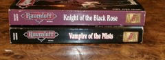 Lot of 2 Ravenloft Books Knight of the Black Rose, Vampire of the Mists Novels