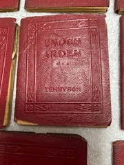22 LITTLE LEATHER LIBRARY BOOKS 1920s Red Miniature LOT No Duplicates Literature