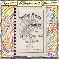 1895 Nature Myths and Stories for Little Children 102 Pages