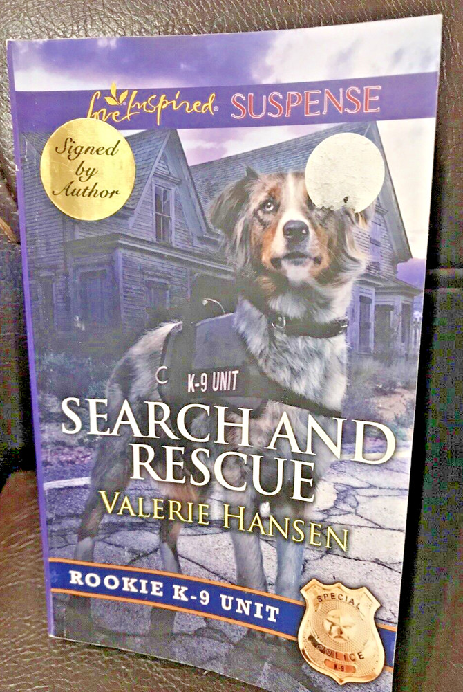 *Signed* Search and Rescue (Rookie K-9 Unit) by Valerie Hansen