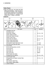 KAWASAKI KX250 Motorcycle Assembly Preparation Manual – SPIRAL BIND – COVERS