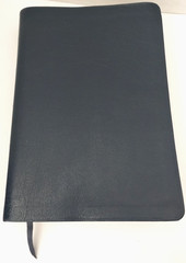 The Living Insights Study Bible NIV Zondervan Bonded Leather 1996 Swindoll Navy