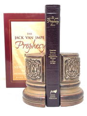 KJV Jack Van Impe Prophecy Bible Burgundy Leather Red Letter Limited Special Ed.