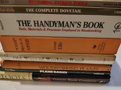 Hand Tools & Woodworking Book Lot – Nice Variety – Mixed Lot