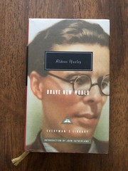 Brave New World by Aldous Huxley HC/DJ Everyman’s Library 2013