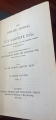 The Private Journal Of F S Larpent 3 Volume Set As Shown