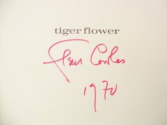 Tiger Flower by Robert Vavra Illustrated by Fleur Cowles Signed 1968 Hardcover