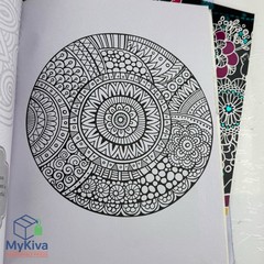 Mandalas Coloring Books For Meditation Adult Relaxation Stress Relief Set Of 6