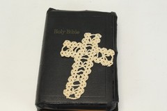 Vintage Holy Bible Self-Pronouncing KJV National Bible Press 119 Leather