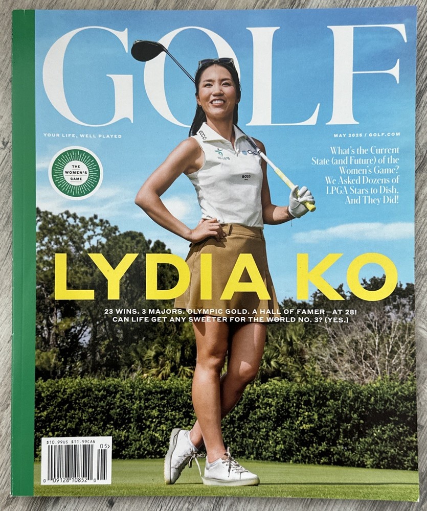 Golf Magazine May 2025 Lydia Ko